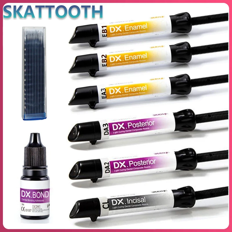 DX.Enamel/ Incisal Light-Curing Dental Resins Nano Hybrid Composite Resin for Esthetic Restoration of Enamel and Anterior Tooth
DX.Enamel/ Incisal Light-Curing Dental Resins Nano Hybrid Composite Resin for Esthetic Restoration of Enamel and Anterior Tooth