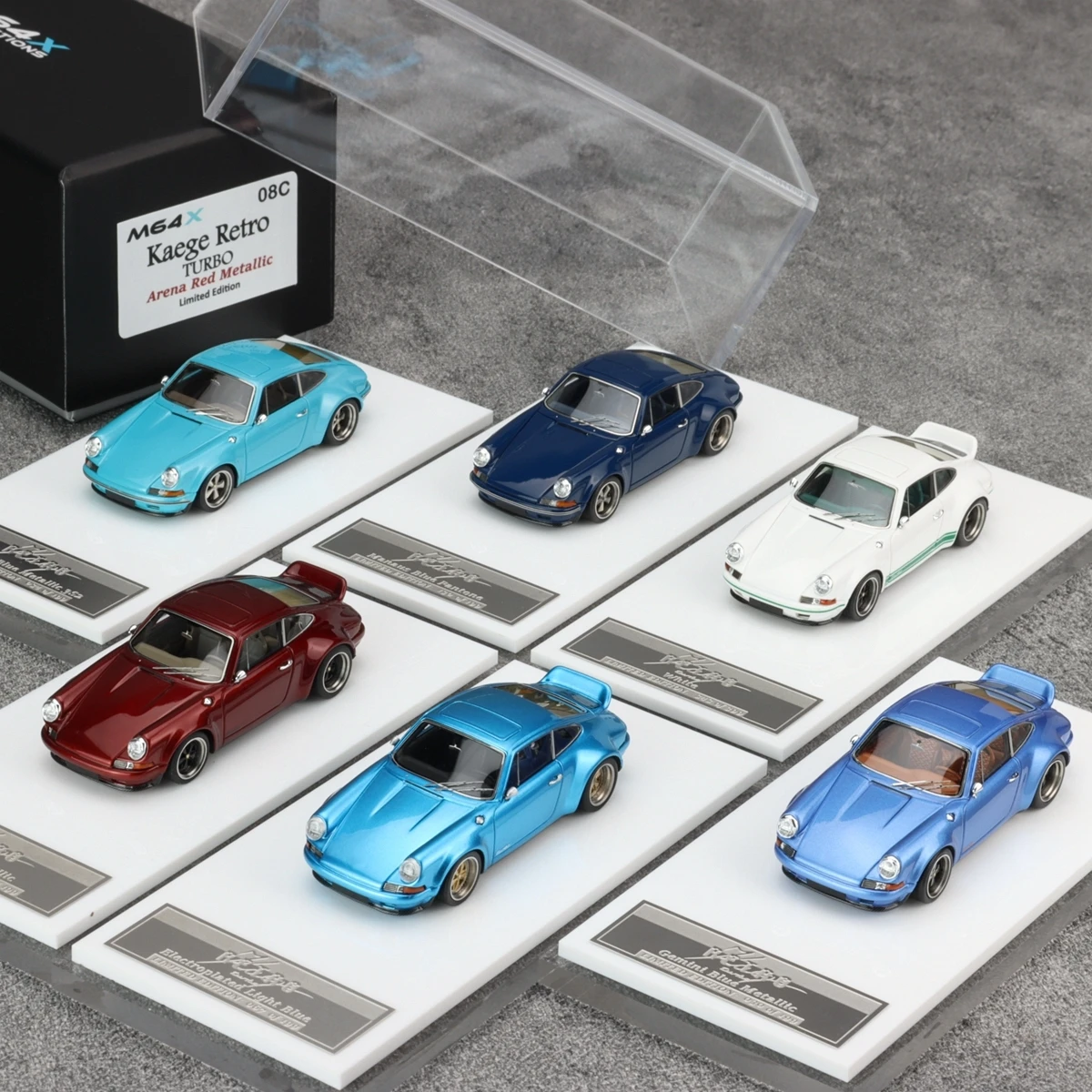 SCM MY64 1:64 901 Kaege Retro Turbo 1970 Diecast Model Car Resin Limited edition
SCM MY64 1:64 901 Kaege Retro Turbo 1970 Diecast Model Car Resin Limited edition