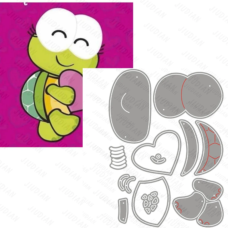 Улыбающая черепаха вмещает любящее сердце, металлический штамп, металлический штамп для DIY, скрапбукинг, поделки, рождественская подарочная карта ручной работы 
Улыбающая черепаха вмещает любящее сердце, металлический штамп, металлический штамп для DIY, скрапбукинг, поделки, рождественская подарочная карта ручной работы