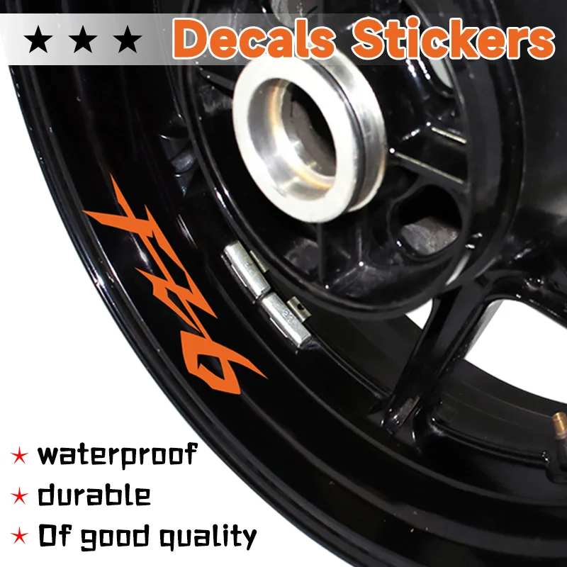 Motorcycle Front & Rear Wheel Stickers Reflective Waterproof Trend Frame Decorative Sticker Decals For FZ6 fz6 FZ 6 Accessories
Motorcycle Front & Rear Wheel Stickers Reflective Waterproof Trend Frame Decorative Sticker Decals For FZ6 fz6 FZ 6 Accessories