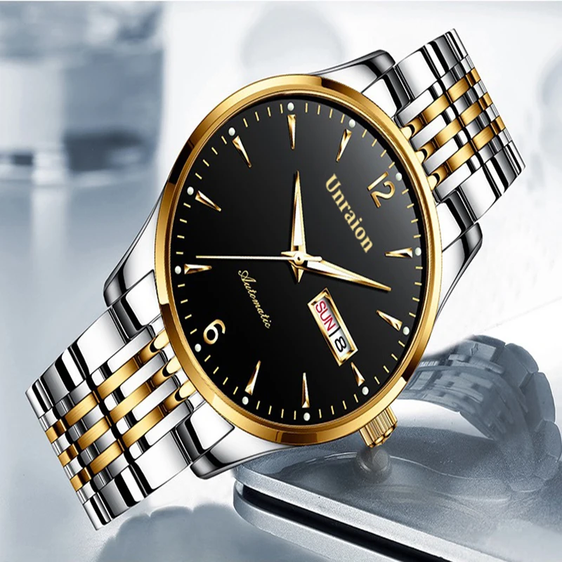 Business Men's Watch Waterproof Multi-function Dual Calendar Luminous Steel Band Fashion Men's Watch Simple Diamond Watches
Business Men's Watch Waterproof Multi-function Dual Calendar Luminous Steel Band Fashion Men's Watch Simple Diamond Watches