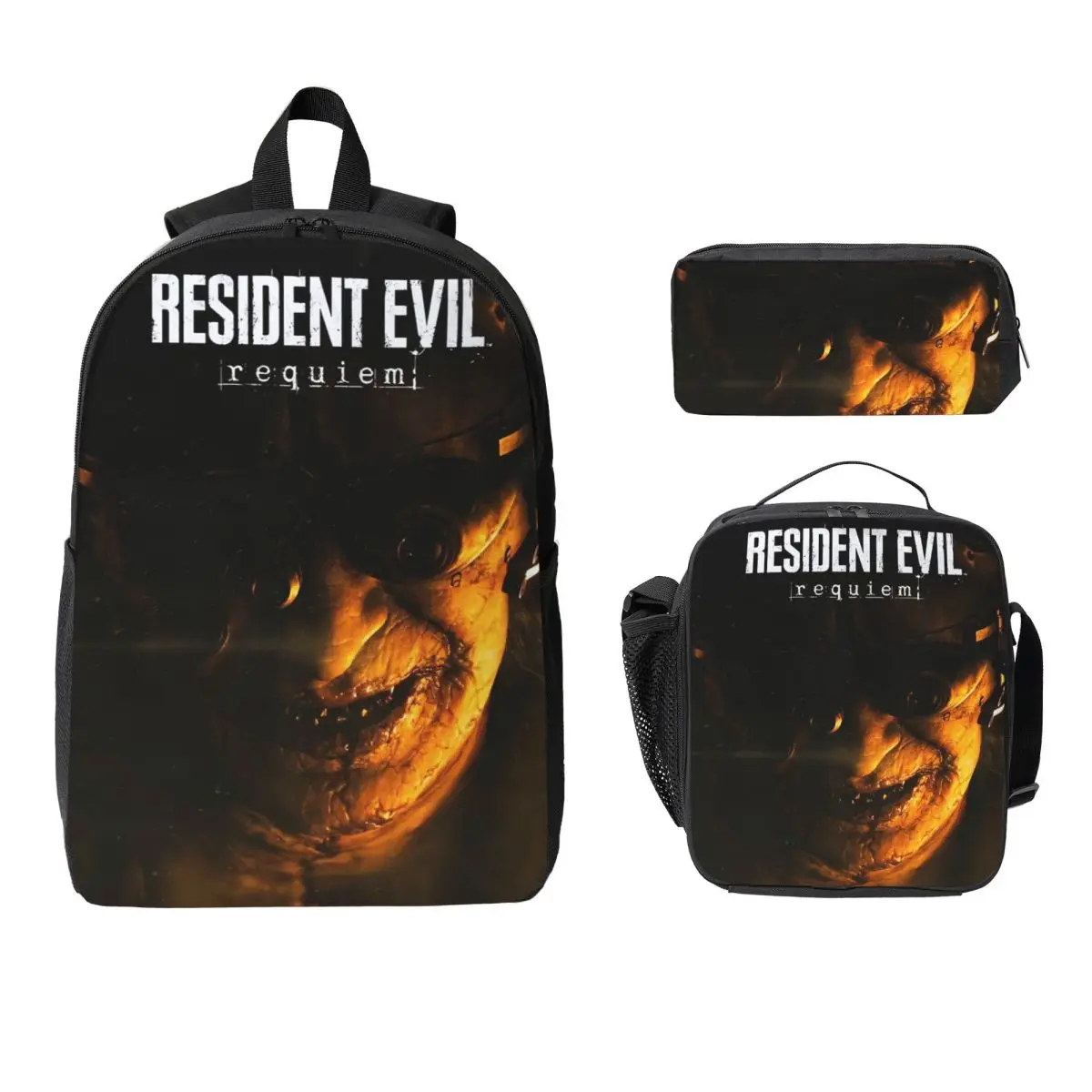 Residents Evils 9 Requiem Kids Backpack Lunch Box Pen Bags for Boys Girls Kindergarten Backpacks Kawaii Schoolbag Bookbag Set
Residents Evils 9 Requiem Kids Backpack Lunch Box Pen Bags for Boys Girls Kindergarten Backpacks Kawaii Schoolbag Bookbag Set