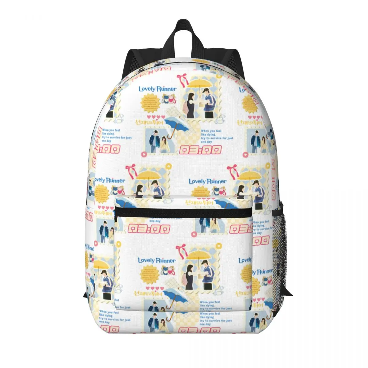 Lovely Runner Kdrama Student Backpack School Bag Hiking Travel Daypack for Men Women Bookbag Shoulder Bags
Lovely Runner Kdrama Student Backpack School Bag Hiking Travel Daypack for Men Women Bookbag Shoulder Bags