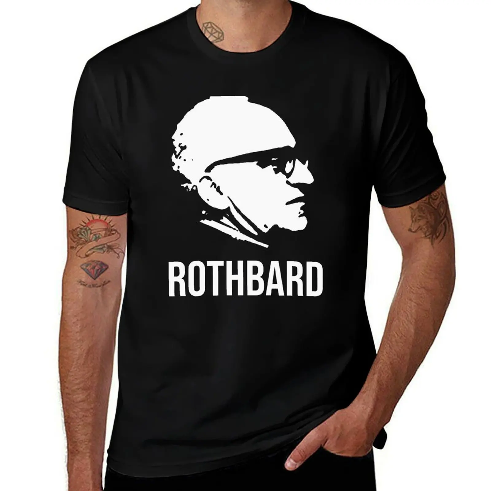 Rothbard T-Shirt cotton tshirt 100% men t shirt cotton 100% T-Shirt
Rothbard T-Shirt cotton tshirt 100% men t shirt cotton 100% T-Shirt