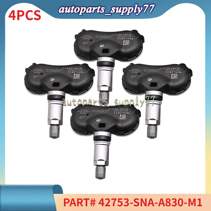 315MHZ 42753-SNA-A830-M1 Tire Pressure Monitor Sensor 42753-TR3-A81 For Honda Civic CR-Z Element Fit Insight Odyssey Acura CSX
315MHZ 42753-SNA-A830-M1 Tire Pressure Monitor Sensor 42753-TR3-A81 For Honda Civic CR-Z Element Fit Insight Odyssey Acura CSX
