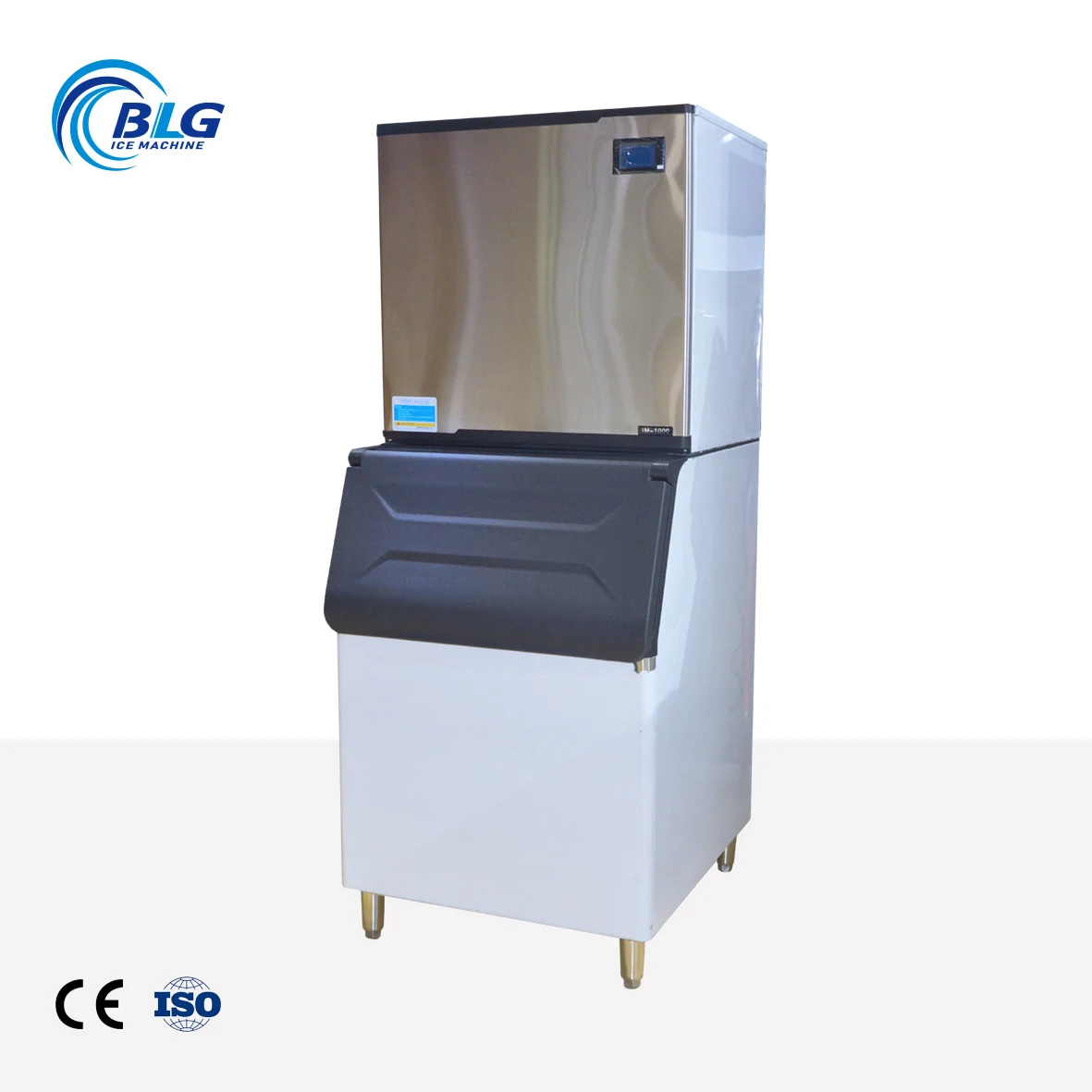 BLGC Commercial Ice Maker 150kg Hielo Stainless Steel Cube Ice Machine Crystal Ice Cube Machine for Drinks Bar
BLGC Commercial Ice Maker 150kg Hielo Stainless Steel Cube Ice Machine Crystal Ice Cube Machine for Drinks Bar