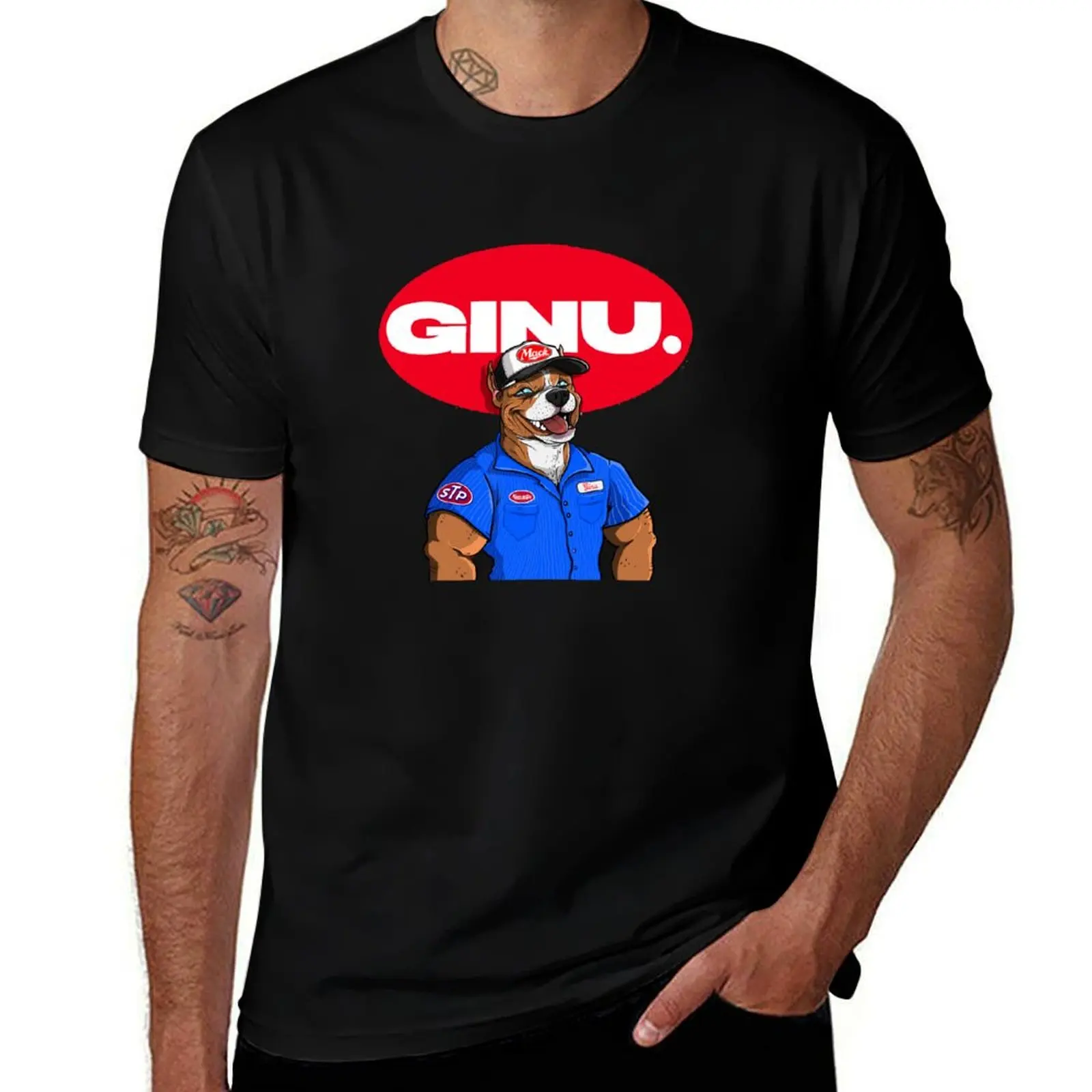 GINU W/DOG T-Shirt man t shirt graphic man t shirt designer T-Shirt 
GINU W/DOG T-Shirt man t shirt graphic man t shirt designer T-Shirt