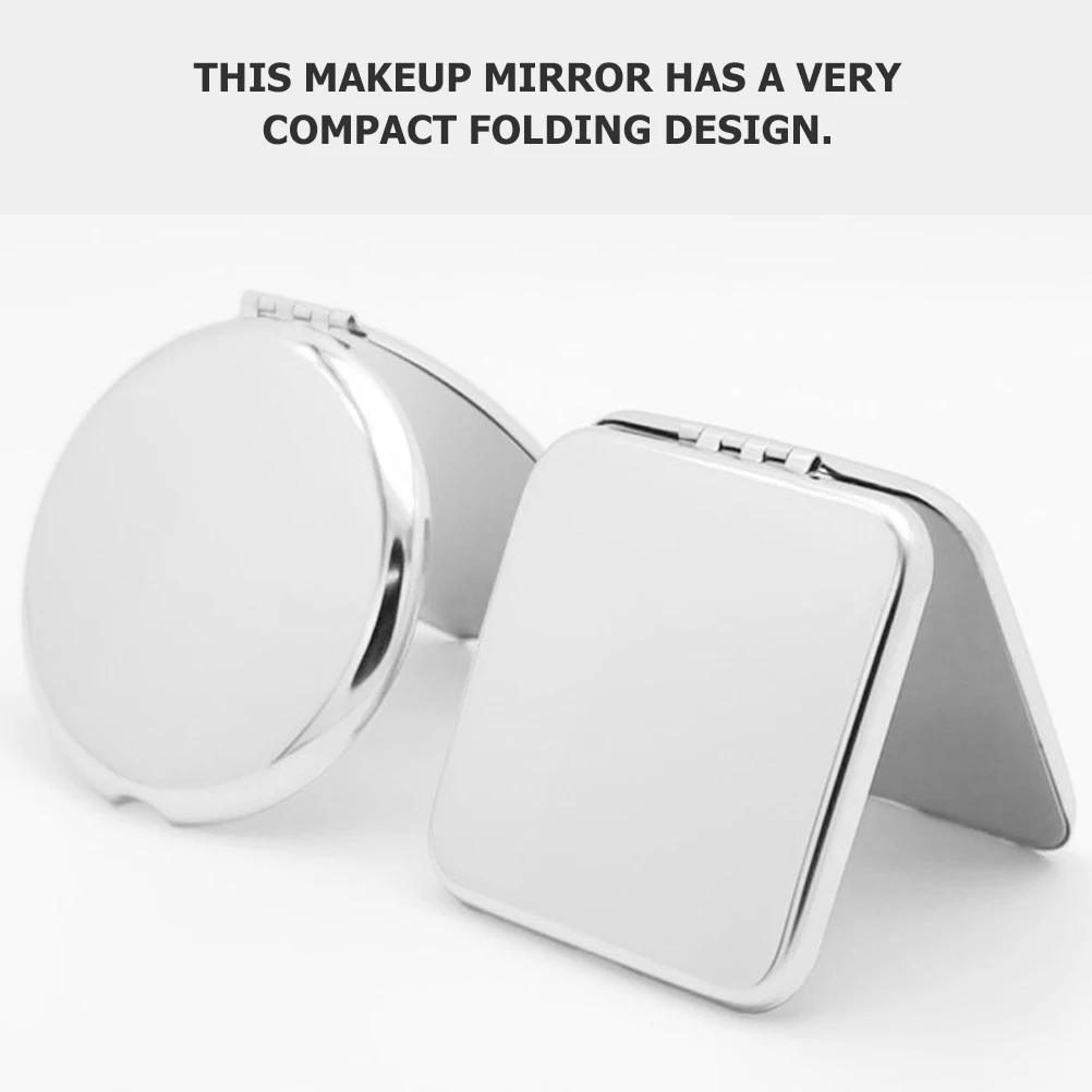 Compact Pocket Mirror Travel Portable Makeup Hand Personal Small Stainless Steel
Compact Pocket Mirror Travel Portable Makeup Hand Personal Small Stainless Steel