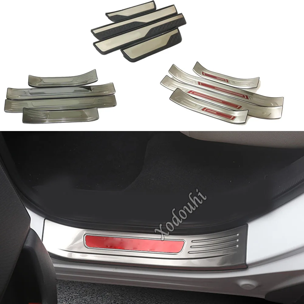 Stainless Steel/Plastic Pedal Door Sill Scuff Plate Cover External Outside Threshold For Honda CRV CR-V 2017 2018 2019 2020 2021
Stainless Steel/Plastic Pedal Door Sill Scuff Plate Cover External Outside Threshold For Honda CRV CR-V 2017 2018 2019 2020 2021