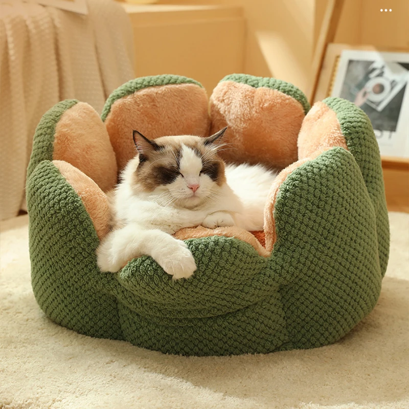 Cat Bed Super Soft Pet Dog Cat Bed Plush Full Size Washable Cactus Petal Shaped Nest Soft And Warm Sleep Cushion Cat House
Cat Bed Super Soft Pet Dog Cat Bed Plush Full Size Washable Cactus Petal Shaped Nest Soft And Warm Sleep Cushion Cat House