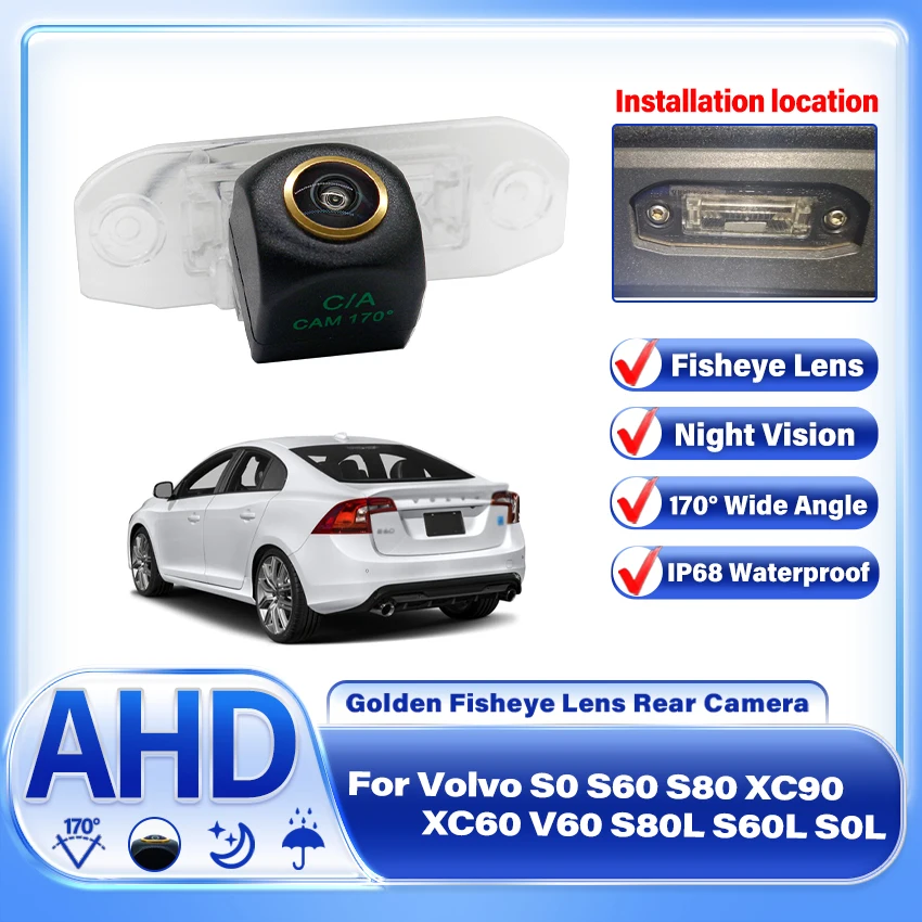 Car AHD CCD Night Vision Backup Rear View Camera Waterproof Parking Assistance For Volvo S0 S60 S80 XC90 XC60 V60 S80L S60L S0L
Car AHD CCD Night Vision Backup Rear View Camera Waterproof Parking Assistance For Volvo S0 S60 S80 XC90 XC60 V60 S80L S60L S0L