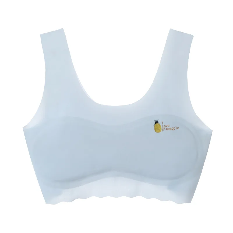 6pcs Girls Solid Color Bra Teen Developmental Vest Bra Pupil Thin Ice Silk Seamless Middle School Students Comfortable Underwear
6pcs Girls Solid Color Bra Teen Developmental Vest Bra Pupil Thin Ice Silk Seamless Middle School Students Comfortable Underwear