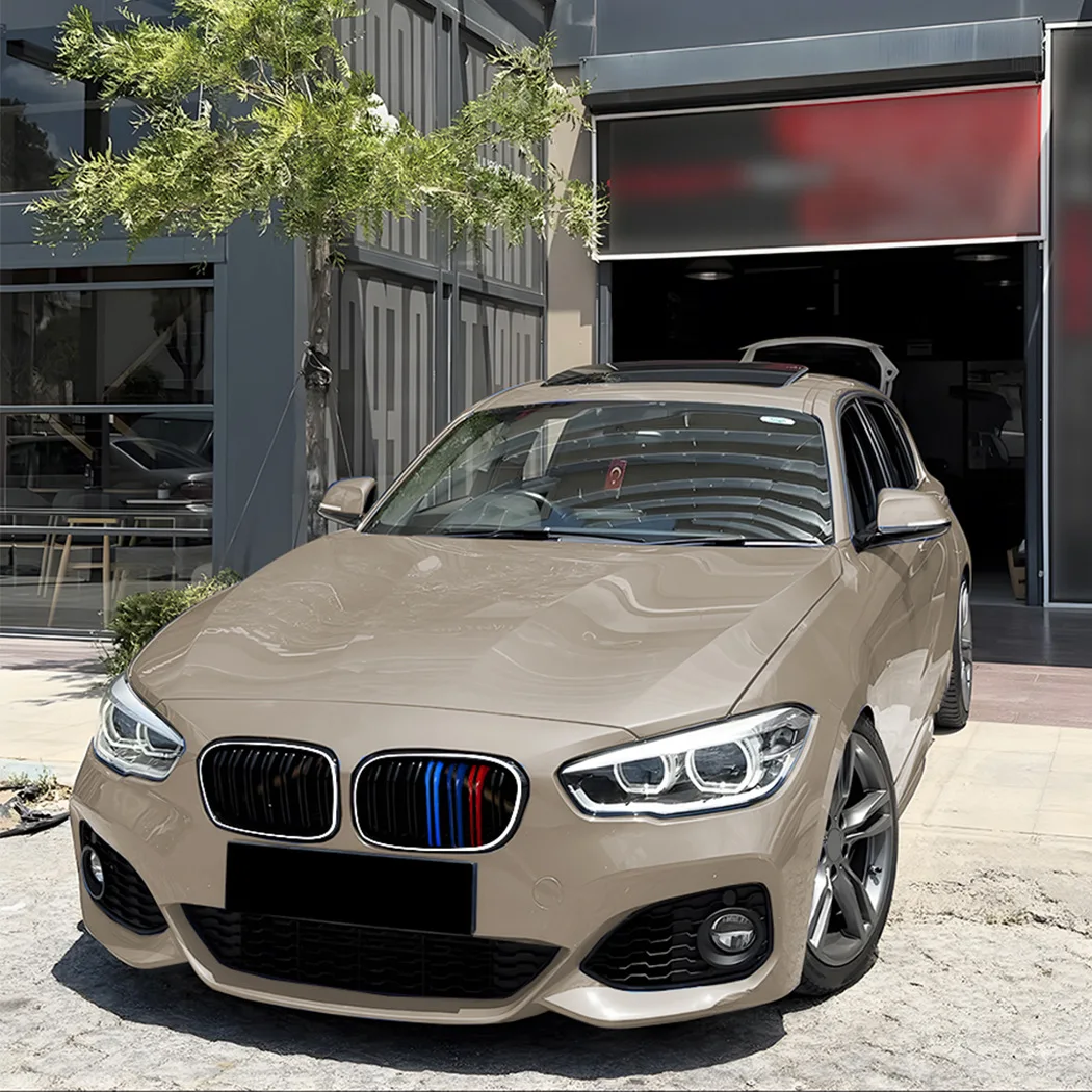 Для BMW 1 серии F20 F21 LCI LED 2015-2019: Модификация решетки радиатора с двойными вертикальными полосами
Для BMW 1 серии F20 F21 LCI LED 2015-2019: Модификация решетки радиатора с двойными вертикальными полосами