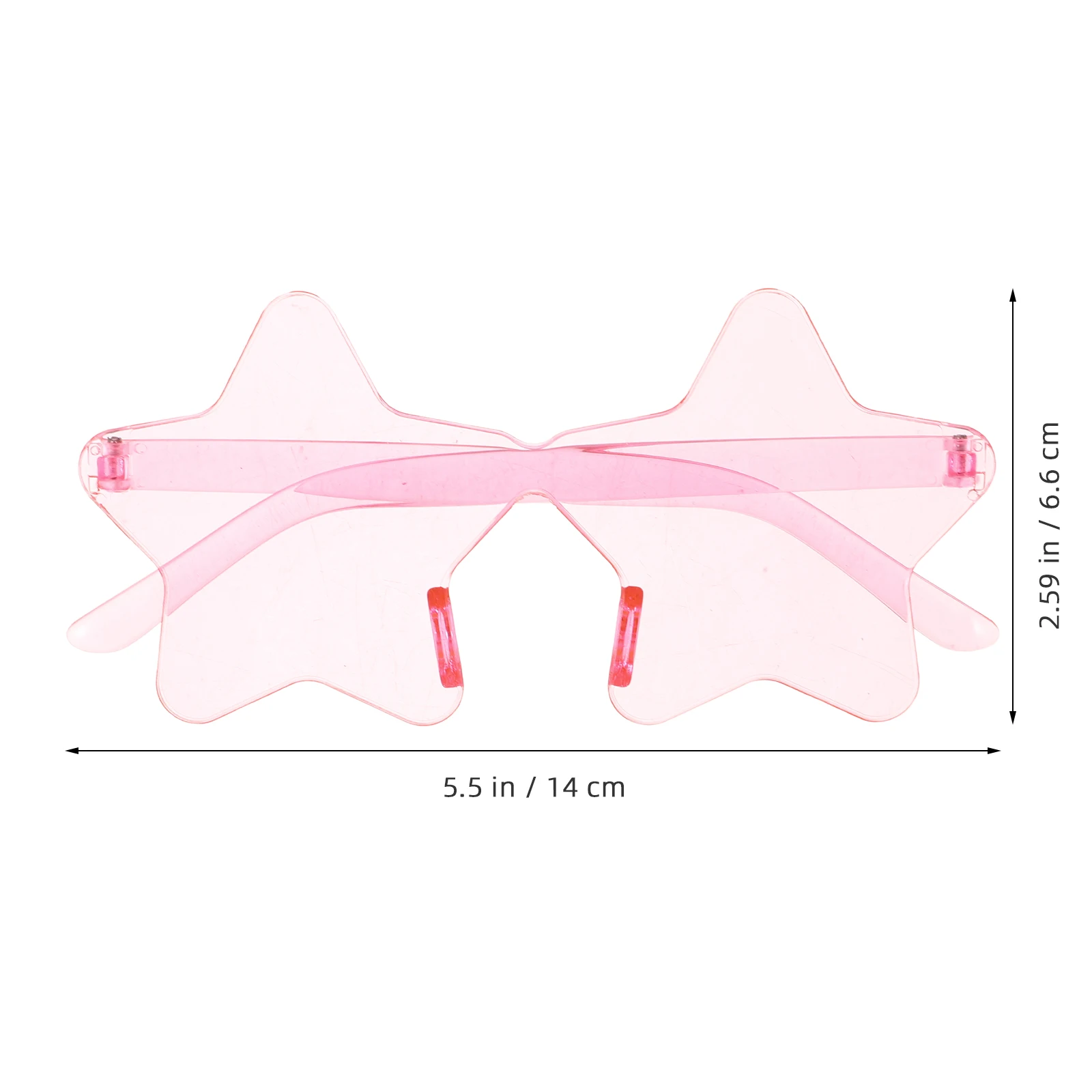 Pentagram Sunglasses Festival Accessories Beach Pink PC Frameless Star Shaped Ideal Parties Stylish Fashionable Versatile
Pentagram Sunglasses Festival Accessories Beach Pink PC Frameless Star Shaped Ideal Parties Stylish Fashionable Versatile