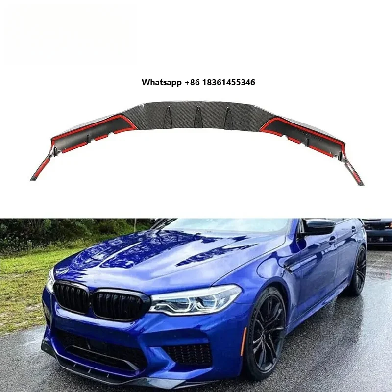 For 5 Series F90 M5 Sedan 4-Door 2021-2022 Carbon Fiber Car Front Bumper Lip
For 5 Series F90 M5 Sedan 4-Door 2021-2022 Carbon Fiber Car Front Bumper Lip