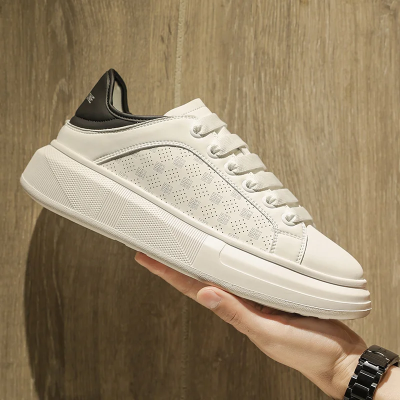 Fashion Mens Casual Shoes White Classic Platform Men Walking Sneakers Breathable Sport Shoes Lightweight Versatile Running Shoes
Fashion Mens Casual Shoes White Classic Platform Men Walking Sneakers Breathable Sport Shoes Lightweight Versatile Running Shoes