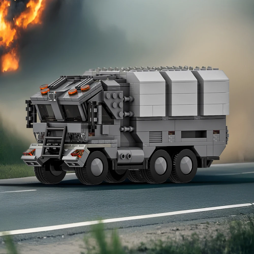 MOC футуристический военный грузовик, строительные блоки, кирпичная игрушка, подарок для ребенка
MOC футуристический военный грузовик, строительные блоки, кирпичная игрушка, подарок для ребенка