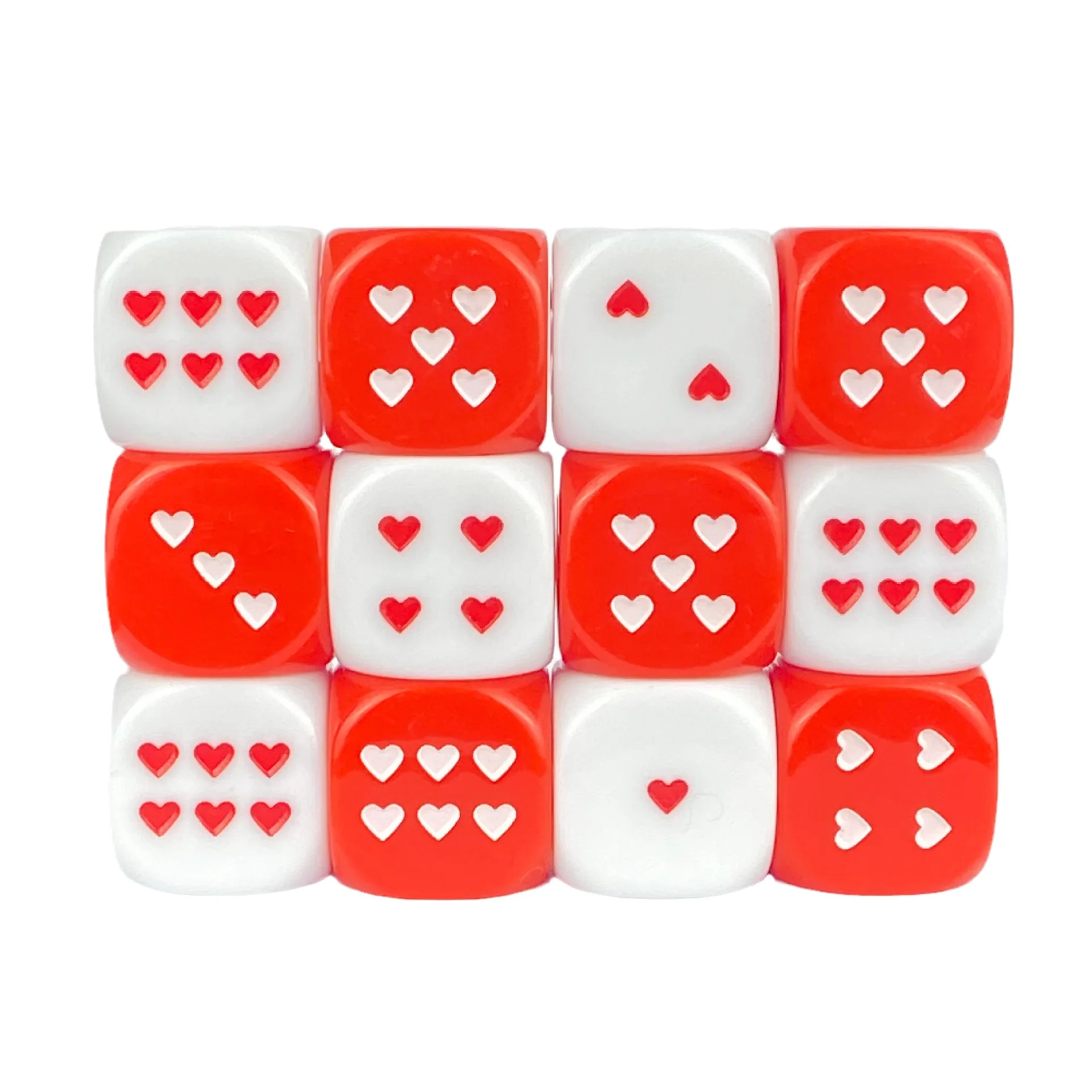 4pcs Large 2.5cm/0.98inch Heart Dice, Perfect Game Props, Gift, Dnd Dice dice tower
4pcs Large 2.5cm/0.98inch Heart Dice, Perfect Game Props, Gift, Dnd Dice dice tower