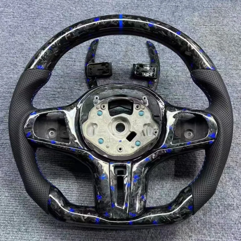 Customized for BMW M1 M2 M3 M4 M5 G Series F40 F44 G20 G21 G28 G22 G29 G80 Carbon Fiber Leather Car Steering Wheel With Paddles
Customized for BMW M1 M2 M3 M4 M5 G Series F40 F44 G20 G21 G28 G22 G29 G80 Carbon Fiber Leather Car Steering Wheel With Paddles