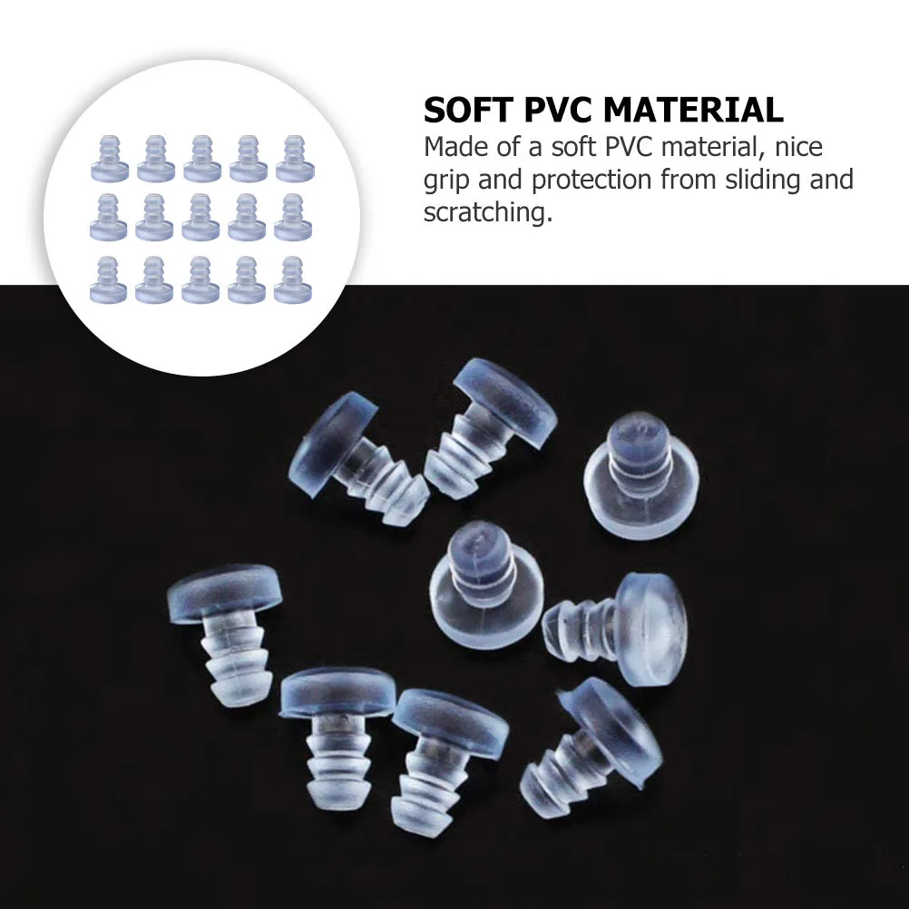 100Pcs Anti Collision PVC Rubber Bumpers Stem Bumpers for Table Glass Holes Cabinet Doors Drawer Noise Reduction Furniture
100Pcs Anti Collision PVC Rubber Bumpers Stem Bumpers for Table Glass Holes Cabinet Doors Drawer Noise Reduction Furniture
