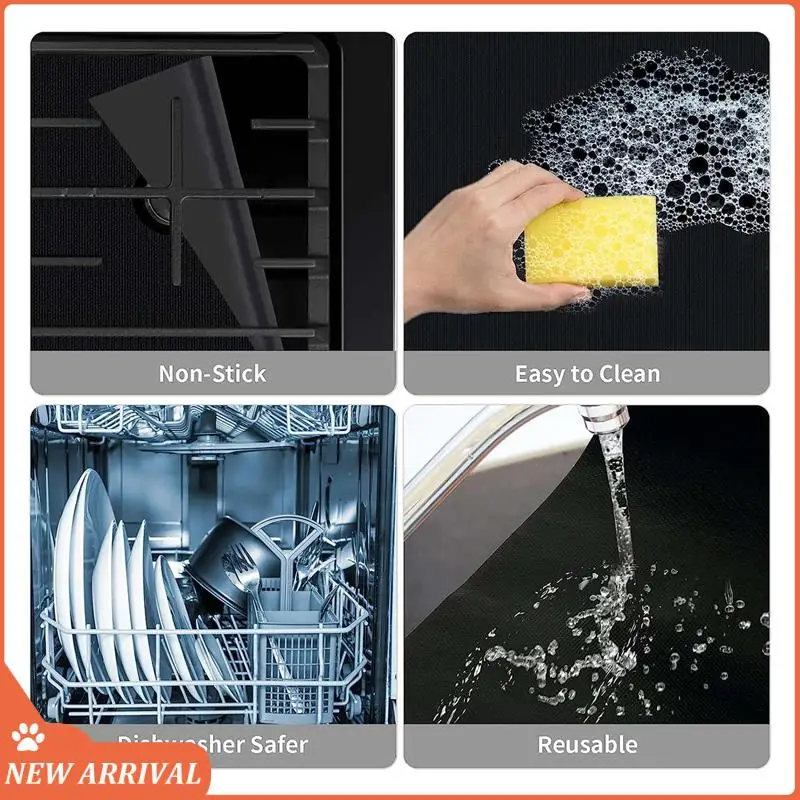 3Pcs Stove Top Covers For Gas Burners, Washable Cuttable Reusable Stove Protector For Gas Range, 0.4Mm Thick Heat Durable
3Pcs Stove Top Covers For Gas Burners, Washable Cuttable Reusable Stove Protector For Gas Range, 0.4Mm Thick Heat Durable