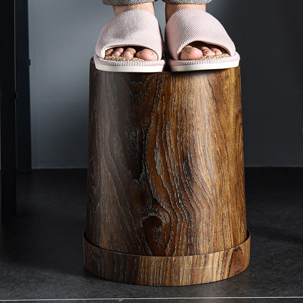 1pc Solid Wood Trash Can Large Capacity Kitchen Bedroom Living Room Storage Bin Plastic Container Retro Creative Bucket
1pc Solid Wood Trash Can Large Capacity Kitchen Bedroom Living Room Storage Bin Plastic Container Retro Creative Bucket