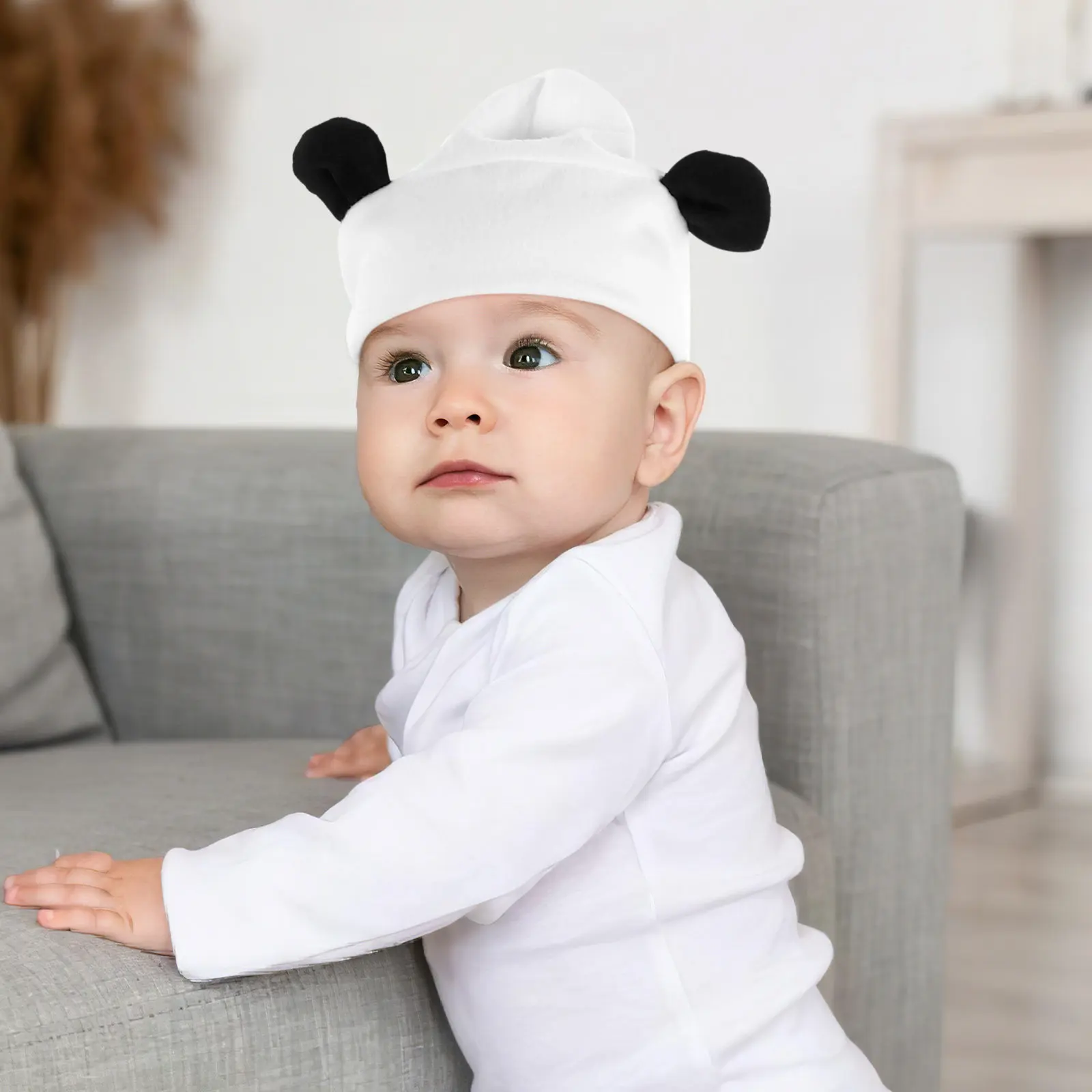 1Set Newborn Panda Photoshoot Costume Footed Romper Hat Baby Photography Outfit Baby Shower Gift Soft Comfortable Newborn Prop
1Set Newborn Panda Photoshoot Costume Footed Romper Hat Baby Photography Outfit Baby Shower Gift Soft Comfortable Newborn Prop