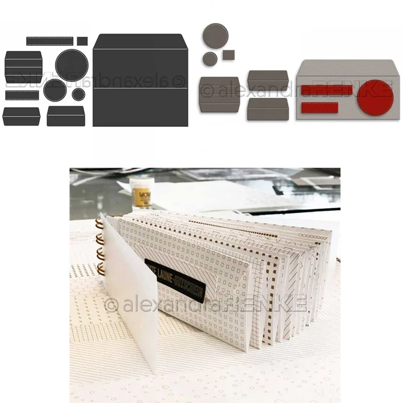 Piggy Craft metal cutting dies cut die mold New Folded Box envelope Scrapbook paper craft knife mould blade punch stencils dies
Piggy Craft metal cutting dies cut die mold New Folded Box envelope Scrapbook paper craft knife mould blade punch stencils dies