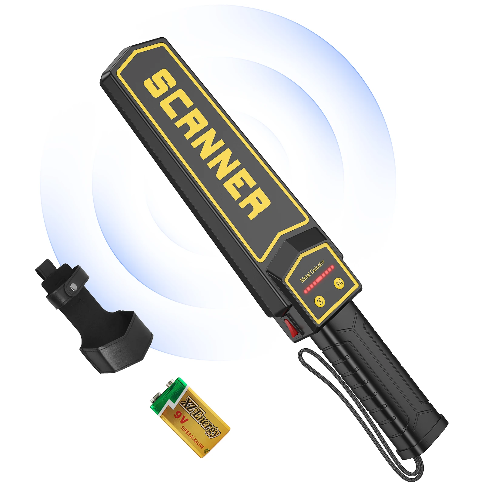 Metal Scanner Three Modes Handheld Scanning Security Tool Rechargeable AA Battery 9V 6F22 High Sensitivity Metal Detector
Metal Scanner Three Modes Handheld Scanning Security Tool Rechargeable AA Battery 9V 6F22 High Sensitivity Metal Detector