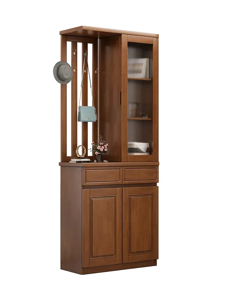 Solid wood room cabinet, hall cabinet, Chinese style living room partition cabinet, hat rack, wall leaning wine cabinet
Solid wood room cabinet, hall cabinet, Chinese style living room partition cabinet, hat rack, wall leaning wine cabinet