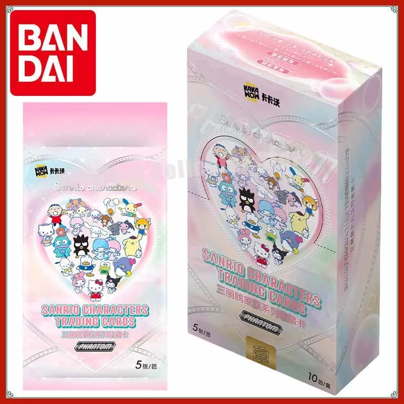 Original Bandai Kakawow Trading Cards 2025 PHANTOM Sanriou Family Series Collection Card Official Authentic Favorite Card Pack
Original Bandai Kakawow Trading Cards 2025 PHANTOM Sanriou Family Series Collection Card Official Authentic Favorite Card Pack