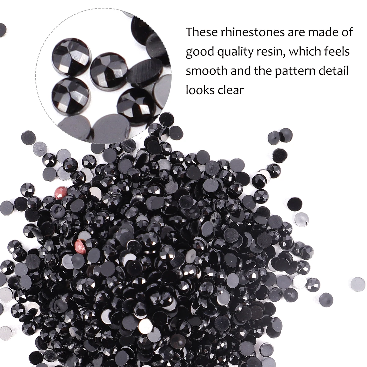 Round Diamond Resin Cover Rhinestone DIY Jewelry Accessories Cabochons Flat Bottom Rhinestones for Cross Stitch
Round Diamond Resin Cover Rhinestone DIY Jewelry Accessories Cabochons Flat Bottom Rhinestones for Cross Stitch