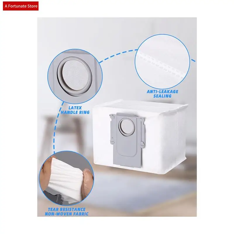 Spare Parts Parts Set For Roborock Q8 Max+/Q8 Max/Q5 Pro+/Q5 Pro Robot Vacuum Cleaner,Main Brushe,HEPA Filters,Wipes,Side Brushe
Spare Parts Parts Set For Roborock Q8 Max+/Q8 Max/Q5 Pro+/Q5 Pro Robot Vacuum Cleaner,Main Brushe,HEPA Filters,Wipes,Side Brushe