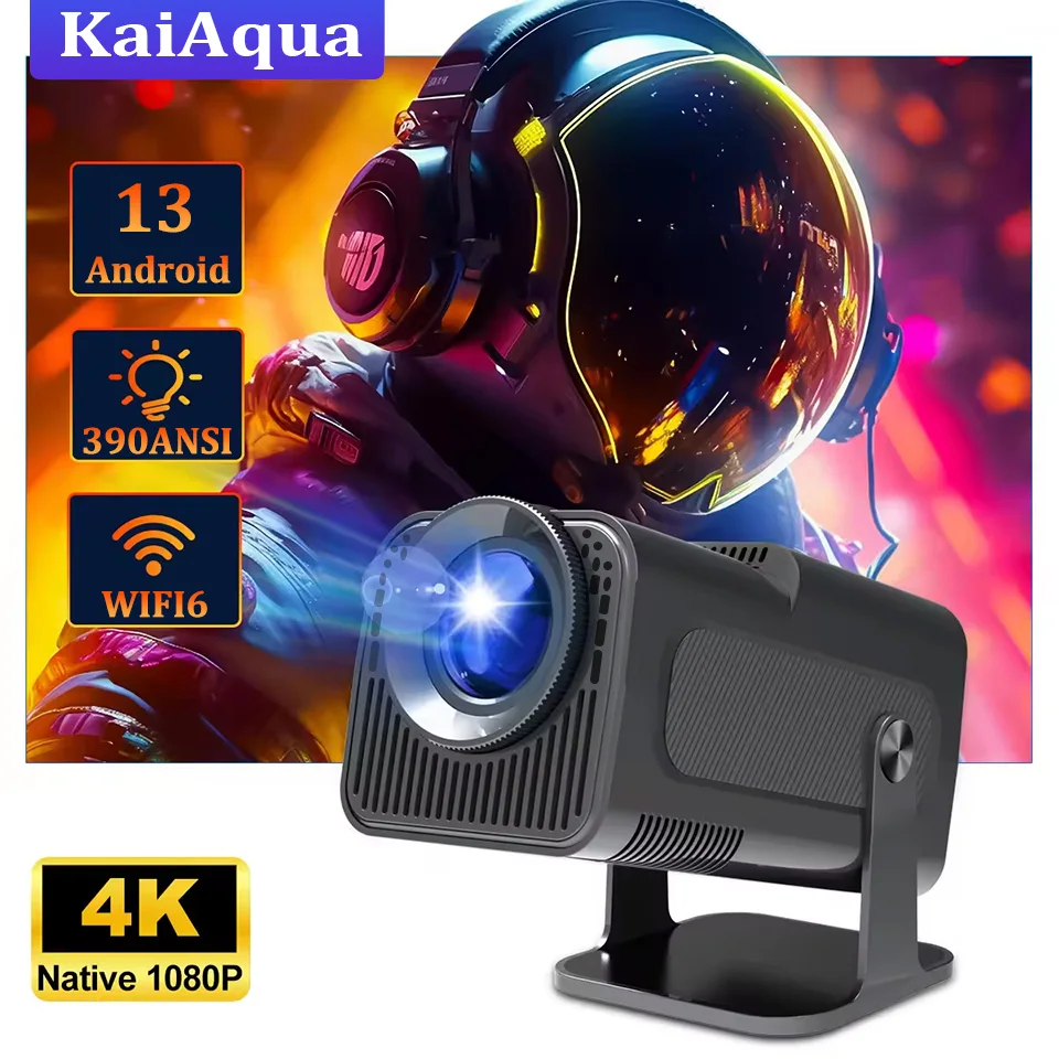 KaiAqua HY320 4K Projector 1080P HD 390ANSI Android 13 Portable WiFi 6 BT5.0 Outdoor Theater HiFi Speaker Home Cinema Projectors
KaiAqua HY320 4K Projector 1080P HD 390ANSI Android 13 Portable WiFi 6 BT5.0 Outdoor Theater HiFi Speaker Home Cinema Projectors