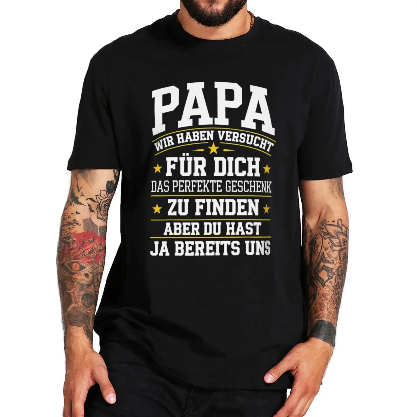 Dad Gift Birthday T Shirt Funny German Father's Day Christmas Birthday Gift Tee Tops Soft Casual 100% Cotton T-shirts EU Size
Dad Gift Birthday T Shirt Funny German Father's Day Christmas Birthday Gift Tee Tops Soft Casual 100% Cotton T-shirts EU Size