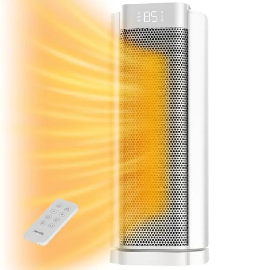 3rd-Gen Space Heater with AI Thermostat 1500W PTC Electric Heaters for Indoor Use With Remote 70° Oscillation Utmost Silence Sa
3rd-Gen Space Heater with AI Thermostat 1500W PTC Electric Heaters for Indoor Use With Remote 70° Oscillation Utmost Silence Sa