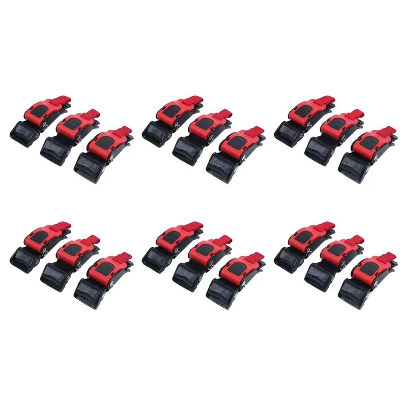 18X Plastic Motorcycle Helmet Speed Clip Chin Strap Quick Release Pull Buckle New Black+Red-A99D
18X Plastic Motorcycle Helmet Speed Clip Chin Strap Quick Release Pull Buckle New Black+Red-A99D