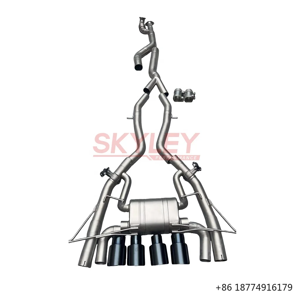 Performance Valvetronic Catback Exhaust for M3 M4 G80 G82 G8X 3.0T 2019-2024 3.5 Inch to 2.75 Inch Single Mid Pipe SUS304
Performance Valvetronic Catback Exhaust for M3 M4 G80 G82 G8X 3.0T 2019-2024 3.5 Inch to 2.75 Inch Single Mid Pipe SUS304