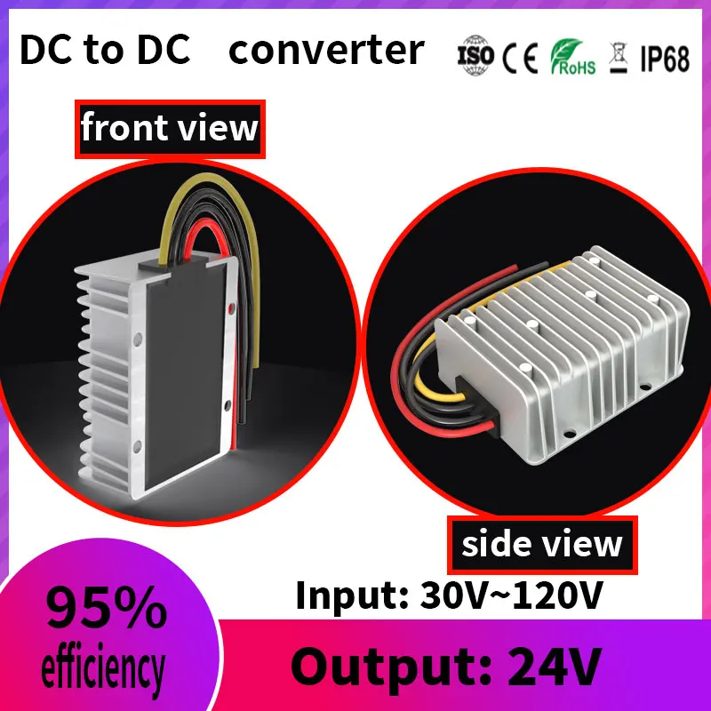 DC-DC 36V 48V 60V 72V 80V 100V to 24V Buck Converter LED Light Power Supply 20A 30A Transformer Module 30-120V to 24V Step-down
DC-DC 36V 48V 60V 72V 80V 100V to 24V Buck Converter LED Light Power Supply 20A 30A Transformer Module 30-120V to 24V Step-down