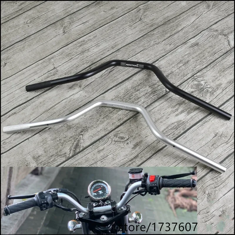 Motorcycle handlebar 22*690mm Aluminum Vintage 7/8inch 22MM Universal Motorcycle Handlebars for GN SR GG
Motorcycle handlebar 22*690mm Aluminum Vintage 7/8inch 22MM Universal Motorcycle Handlebars for GN SR GG