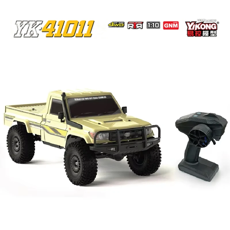 YIKONG YK41011 1/10 RC Crawler 4WD Portal Axles Dual Speed Manual Diff Lock 550 Motor Hobbywing ESC Professional Offroad Truck
YIKONG YK41011 1/10 RC Crawler 4WD Portal Axles Dual Speed Manual Diff Lock 550 Motor Hobbywing ESC Professional Offroad Truck