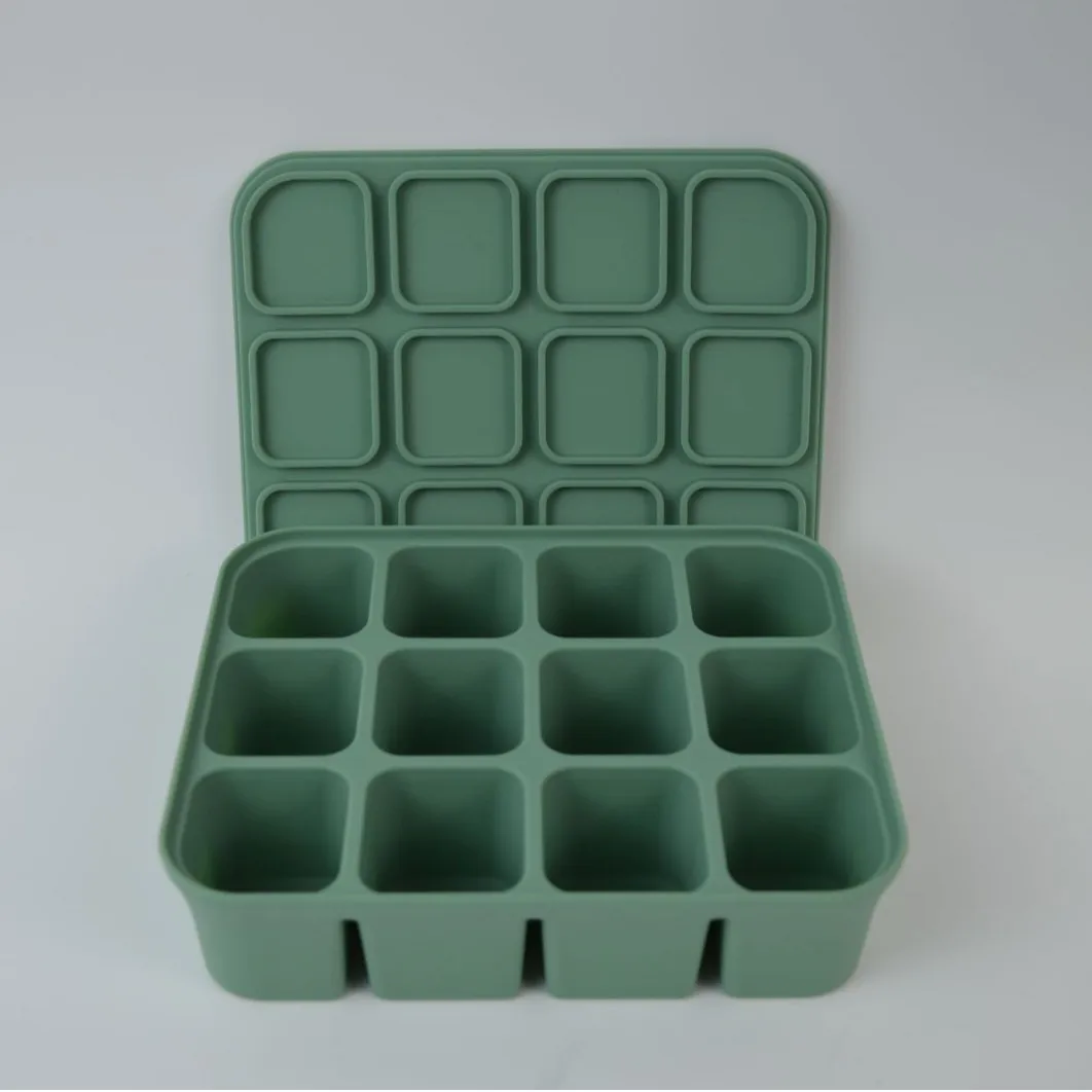 12 Grid Silicone Ice Cube Mold Square Tray Easy Release Kitchen Bar Accessories
12 Grid Silicone Ice Cube Mold Square Tray Easy Release Kitchen Bar Accessories