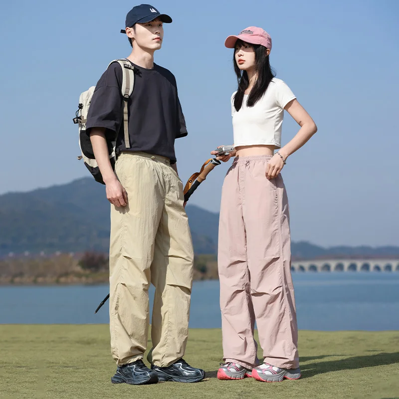 Unisex Casual Trousers Khaki White Pink Green Black Outerdoor Pants Both Men & Women Cosy Clothes 2025 Spring Summer Pant
Unisex Casual Trousers Khaki White Pink Green Black Outerdoor Pants Both Men & Women Cosy Clothes 2025 Spring Summer Pant