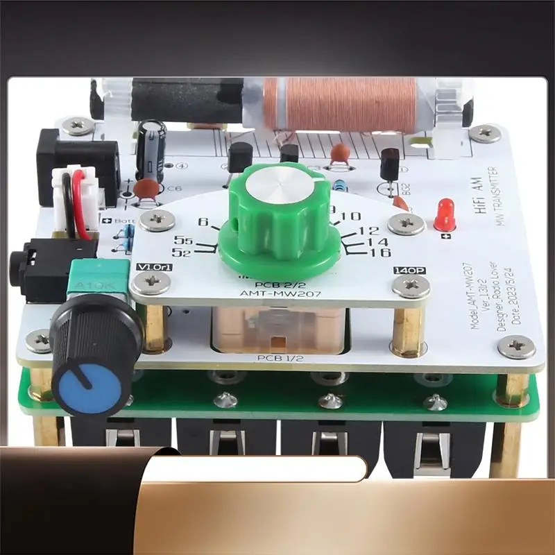1 Piece MW Medium Wave Transmitter AM Radio Transmitter DIY Circuit Board AMT-MW207 525-1605Khz Plastic-X64A
1 Piece MW Medium Wave Transmitter AM Radio Transmitter DIY Circuit Board AMT-MW207 525-1605Khz Plastic-X64A