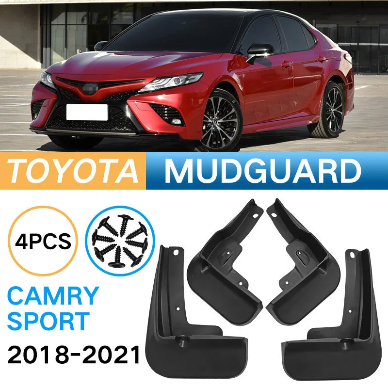 Car Mud Flaps For Toyota Camry LE XLE 2018 2019 Camry sport XV70 2018-2021 SE XSE Splash Guards Mudflaps Mudguards Accessories
Car Mud Flaps For Toyota Camry LE XLE 2018 2019 Camry sport XV70 2018-2021 SE XSE Splash Guards Mudflaps Mudguards Accessories