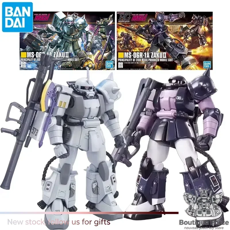 Bandai Gundam BLACK TRI-STARS HGUC MS-06R-1A Zaku II Action Figure Model Kit Mobile Suit Collectible Toy with Original Box
Bandai Gundam BLACK TRI-STARS HGUC MS-06R-1A Zaku II Action Figure Model Kit Mobile Suit Collectible Toy with Original Box