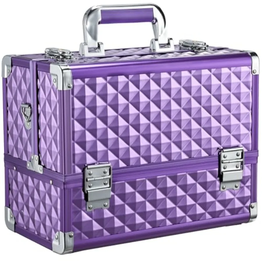 Makeup Train Case Makeup Case 12.6 Inch Large Cosmetic Box Organizer Travel Storage Professional Make Up Train Carrying Case wi
Makeup Train Case Makeup Case 12.6 Inch Large Cosmetic Box Organizer Travel Storage Professional Make Up Train Carrying Case wi