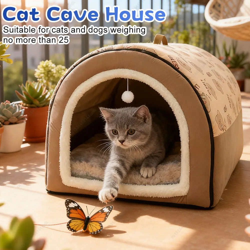 Моющийся домик-пещера для собак и кошек, разборный, с наполнителем из ПП-хлопка, кровать-замок для питомцев, высокоплотная ткань Оксфорд для собак и кошек
Моющийся домик-пещера для собак и кошек, разборный, с наполнителем из ПП-хлопка, кровать-замок для питомцев, высокоплотная ткань Оксфорд для собак и кошек