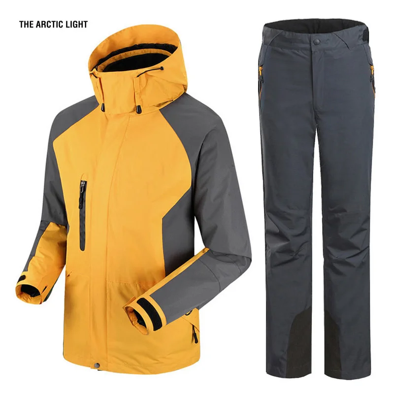 Man Winter Waterproof Thicken Skiing Jacket And Pants Set Camping Trekking Sport Hiking 3 In 1 Outdoor Coat&Trousers
Man Winter Waterproof Thicken Skiing Jacket And Pants Set Camping Trekking Sport Hiking 3 In 1 Outdoor Coat&Trousers