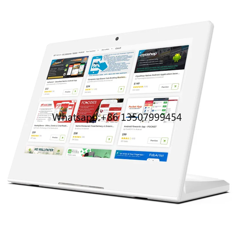 L Shape 10 13 14 15.6 Inch Front Camera Capacitive Touch POE RJ45 WIFI Android Tablet for Bank Evaluator Hotel Restaurant Screen
L Shape 10 13 14 15.6 Inch Front Camera Capacitive Touch POE RJ45 WIFI Android Tablet for Bank Evaluator Hotel Restaurant Screen